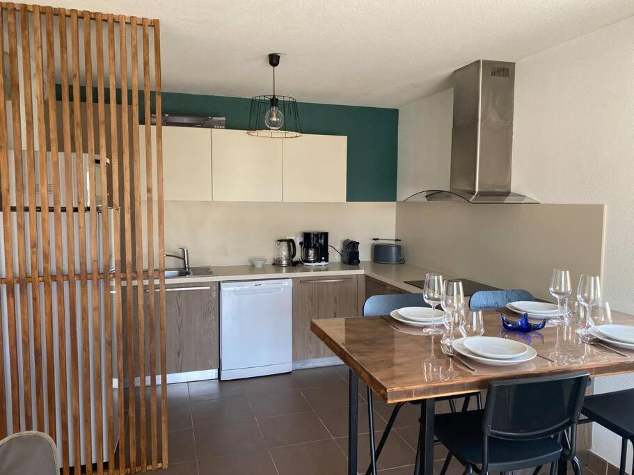 Ferienwohnung Cosy T3 Gare Terrasse + Parking Sète Exterior foto