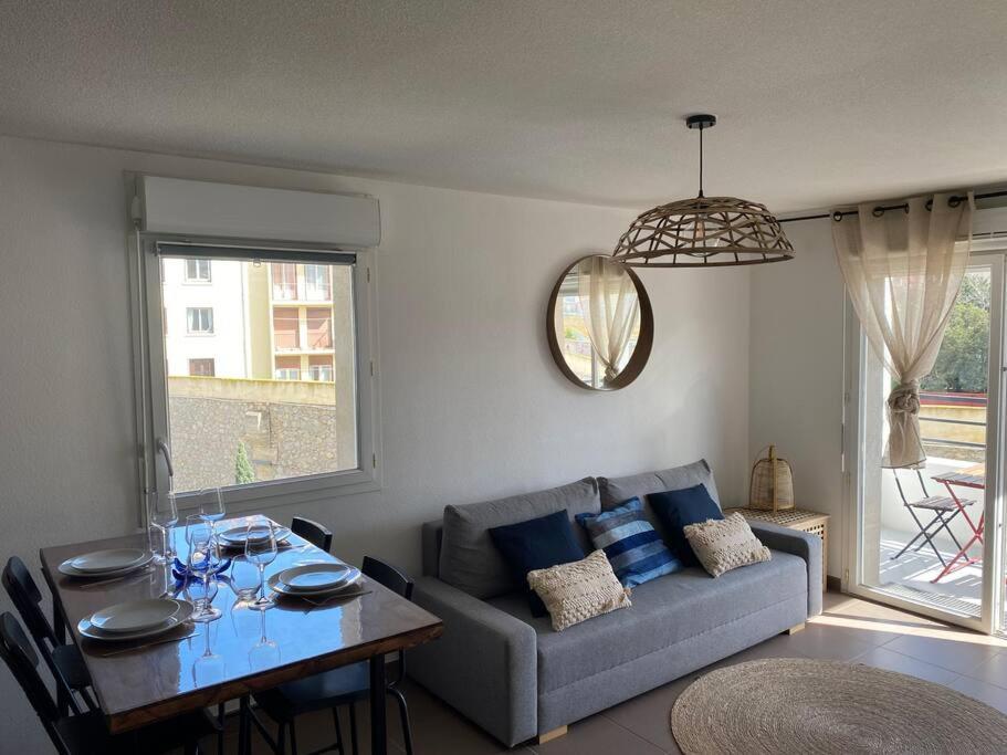 Ferienwohnung Cosy T3 Gare Terrasse + Parking Sète Exterior foto