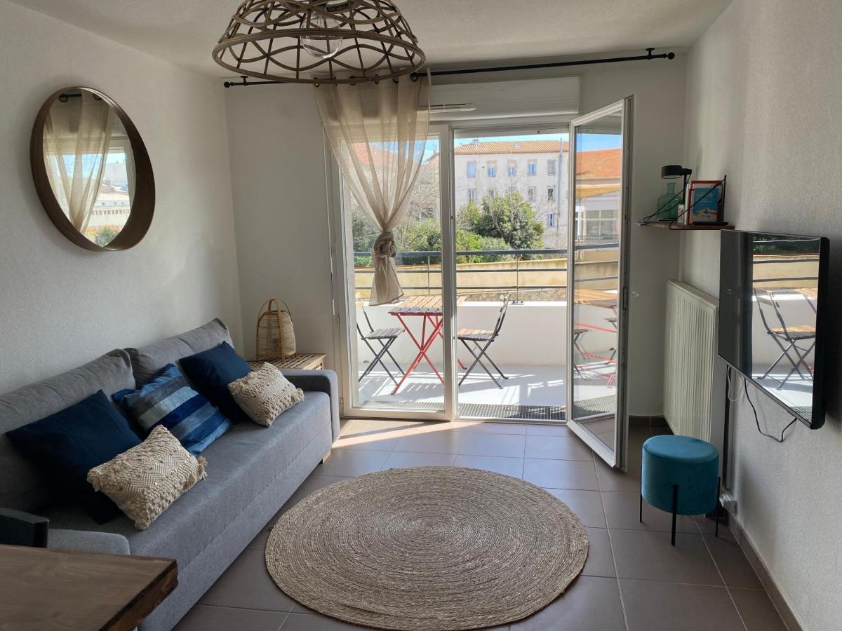 Ferienwohnung Cosy T3 Gare Terrasse + Parking Sète Exterior foto