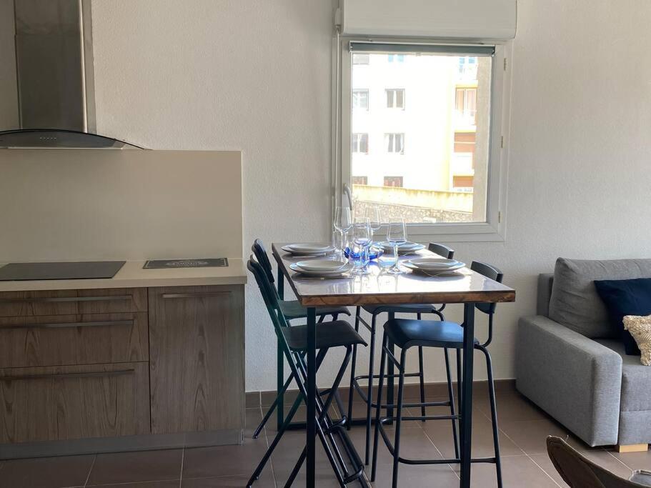 Ferienwohnung Cosy T3 Gare Terrasse + Parking Sète Exterior foto
