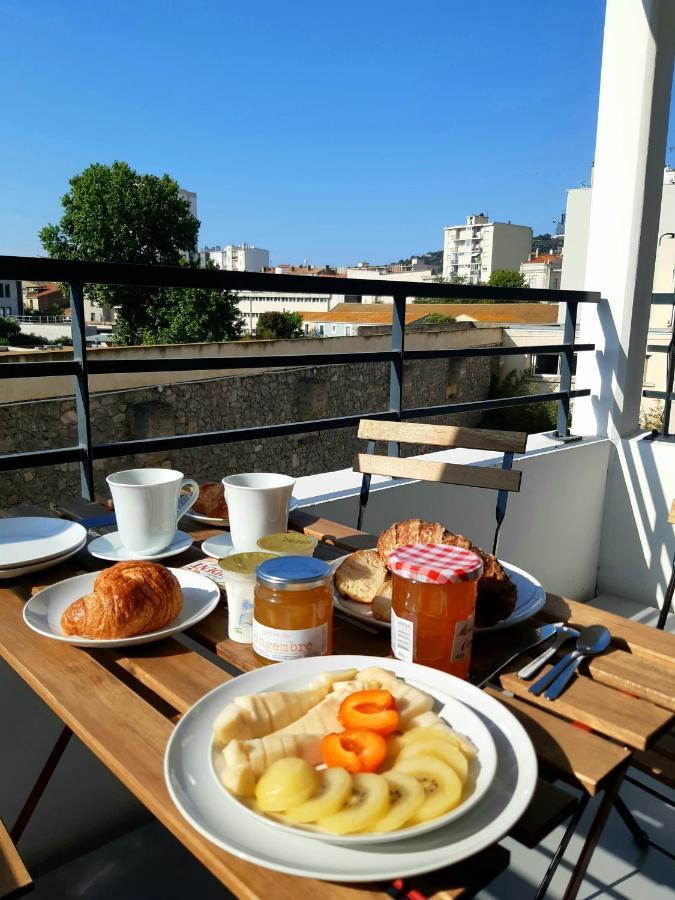 Ferienwohnung Cosy T3 Gare Terrasse + Parking Sète Exterior foto